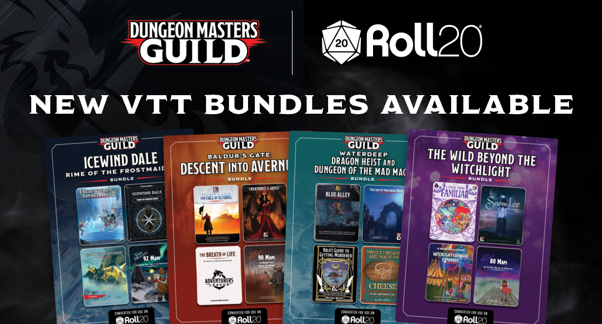 Expand Your Adventures with DMsGuild Conversions on Roll20