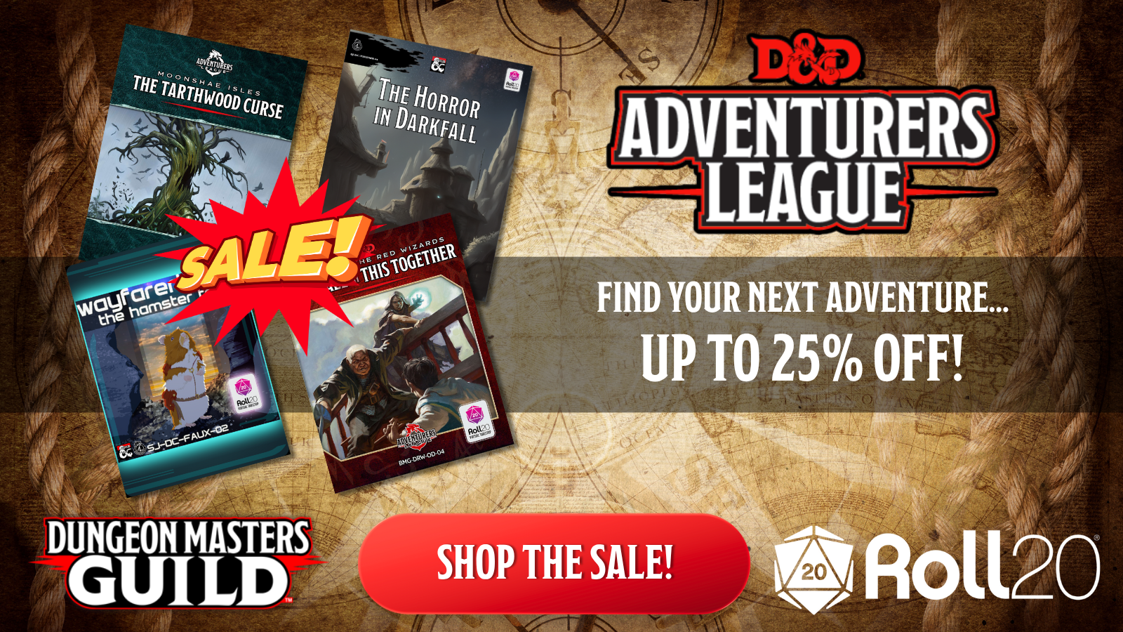 Top D&D Adventures on Sale for 25% Off!
