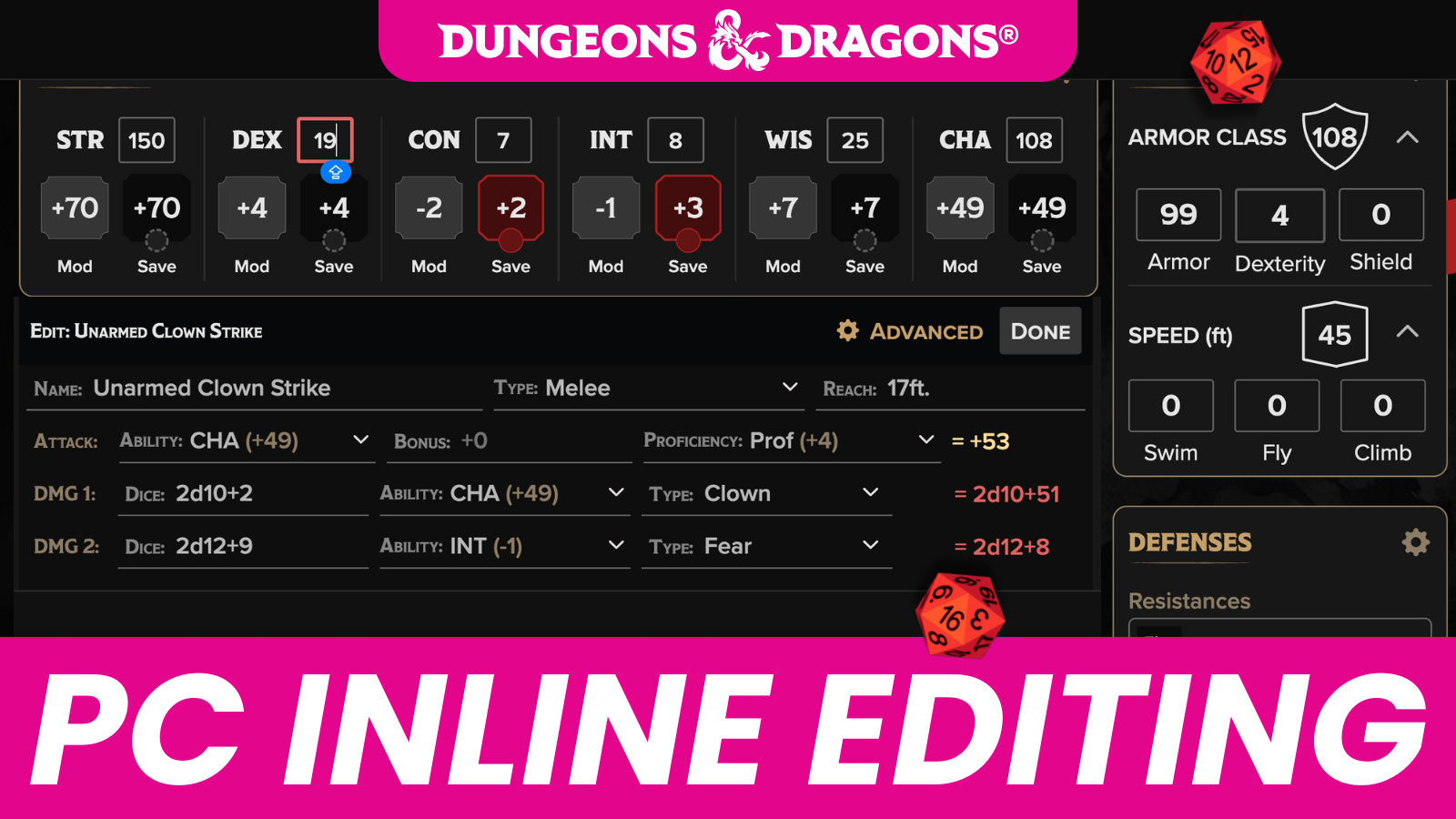 Click, Edit, and Move On! Live Now for D&D 2024